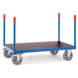 fetra Chariot à ranchers 12582 - charge max. 1200kg Pneus élastiques (12582)