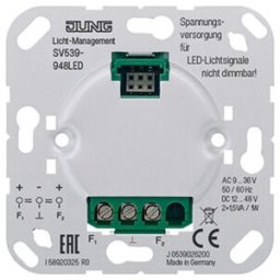 Jung Alimentation AC9-36V DC12-48V SV 539-948 LED (SV539-948LED)