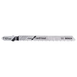 Lame de scie sauteuse BOSCH T 101 BRF, Clean for Hard Wood (2608636227)