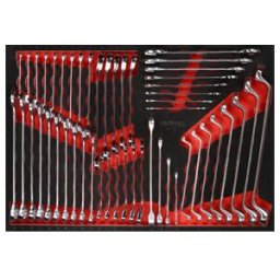 Jeu de clés à molette dans insert en mousse, 50 pcs KS Tools (811.0050)