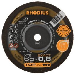 Mini-disque de tronçonnage extra-fin Rhodius XT8 EXACT MINI (207067)