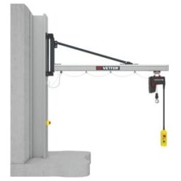 Vetter Potence murale UNILIFT Console standard Palan électrique à chaîne 500kg, 3,9m ; VETTER Krantechnik (UW5-3,9+SiXX4F-BL)