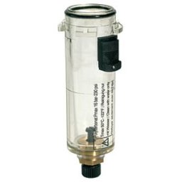 Riegler Récipient en polycarbonate avec robinet de vidange manuel, BG 1, G 1/4, G 3/8 (VZ 501)