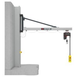 Vetter Potence murale UNILIFT Console standard Palan électrique à chaîne 320 kg, 4,9 m ; VETTER Krantechnik (UW3,2-4,9+SiXX4F-BL)