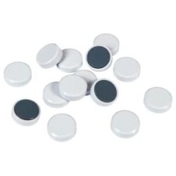 Aimant Eichner à facettes pour bordures 30 mm force de maintien 0,6 kg blanc (9177-00511)