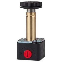 Riegler Electrovanne 3/2 voies pour pilotage avec commande manuelle (S 11-38N)
