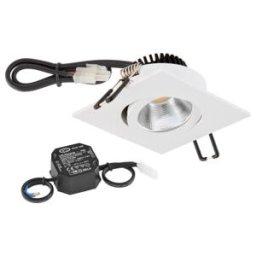 EVN Lichttechnik P-LED Plafonnier encastré 3000K 230V quad.ws PC24N60102 (PC24N60102)
