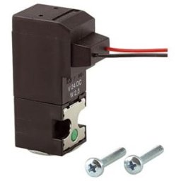 Riegler Mini électrovanne 3/2 NC, 24 VCC, câble 30 cm (MV 1051.2)