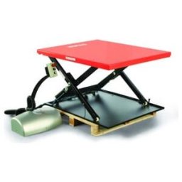 Table élévatrice plate à ciseaux STIER, capacité de charge 1 000 kg, plate-forme 1450x1140 mm (904279)