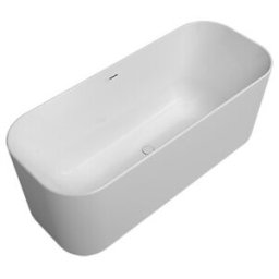 V&B; Baignoire îlot Finion Équip. st. bl. 170x70cm, PtoVtl., ÜL, EM, blanc pierre ; Villeroy & Boch (177FIN7A600V3RW)