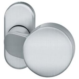 FSB Bouton de porte à cadre 07 0809 Matériau VA 6204 4-KT. 9mm fixe (0 07 0809 22801 6204)