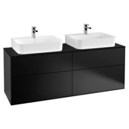 V&B; Meuble sous lavabo Éclairage mural Finion 160x60,3 cm, pl. abd. bleu mat, bleu mat Lac ; Villeroy & Boch (G18200PD)