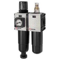 Riegler WE 2 pcs. »FUTURA-mini«, boîtier métal, manomètre compact, G 1/4, 0,5-8, HA (FUM 601 M-8-KM)