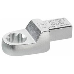 Clé polygonale TX encastrée 6609C-E14 Carré encastré 9 x 12 mm Profil TX externe E14 HAZET (6609C-E14)