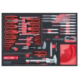 KS Tools SCS Module de tournevis et d'outils de mesure, 41 pcs., modules système 1/1 (711.1041)