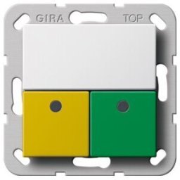 Gira Unité de service pour chambre d’astreinte Kit d’appel d’urgence System 55 291503 (291503)