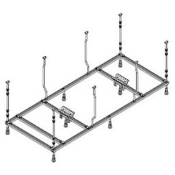 Hoesch Support spécial rectangulaire, 160x70 cm, pour baignoire (121916)