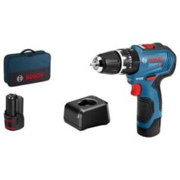 Perceuse à percussion sans fil GSB 12V-30 BOSCH avec 2x2.0 ; appareil de positionnement GAL12V-20 et étui (0.601.9G9.104)