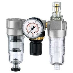 Riegler Unité de maintenance 3 pcs « Standard-mini », réservoir PC, BG 0, G 1/4 (845.02 K)
