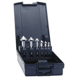 Exact Set de fraises coniques Advanced DIN335 Forme C 90 degrés CBN rectifié 6,3-20,5mm (50212)