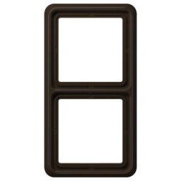 Jung Cadre 2 positions br niveau/horizontal CD 582 WU (CD582WUBR)