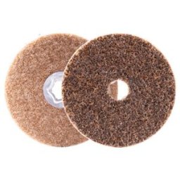 Rondelle dure en non-tissé PFERD COMBICLICK CC diamètre 125 mm A100G pour le ponçage de finition et la finition avec meuleuse d'angle (44498026)