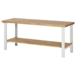 Établi Rau modèle 7000 avec tablette LxPxH 2000x900x840mm (03-7000-7-209B4S.12)