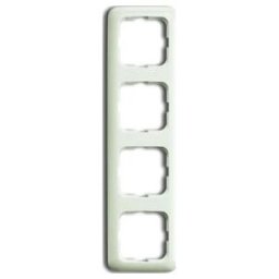 Busch-Jaeger Cadre 4-fach blanc, vertical + horizontal 2514-212 (2CKA001725A0571)