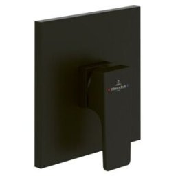 V&B; Set de montage prêt Architectura Square UP-EHM-Dusche, mural, noir mat ; Villeroy & Boch (TVS125002000K5)