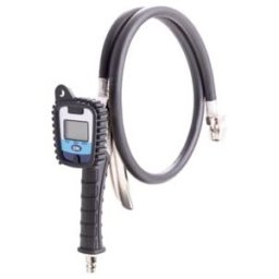 Aerotec Gonfleur de pneus pneumatique Manomètre LCD PRO PSI 30 cm tuyau non calibré (200546)