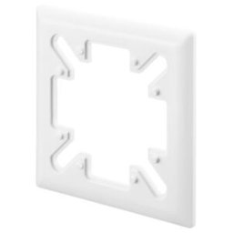 Oventrop Cadre de recouvrement 88x88 mm, blanc (1150693)