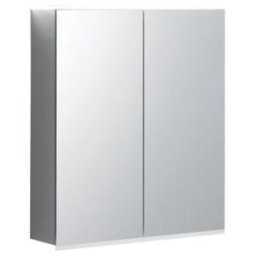 Geberit Armoire miroir Option Plus 60x70x17,2 cm, avec éclairage, 2 portes (500593001)