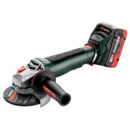 Meuleuse d'angle sans fil Metabo WPB 18 LT BL 11-125 Quick, metaBOX 165 L ; 18V 2x5.5Ah LiHD + ASC 145 (613059660)
