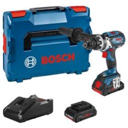 Perceuse/visseuse sans fil BOSCH GSR 18V-110 C, 2 x batterie ProCORE18V, chargeur rapide, L-BOXX (06019G010A)
