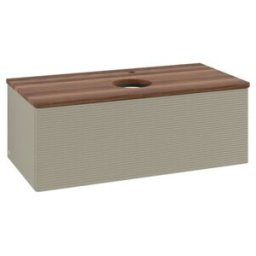 V&B; Meuble sous lavabo avec structure de façade, éclairage Antao 100x36x50cm, HL, WBP w wal, st. Gr m Lac ; Villeroy & Boch (L31152HK)