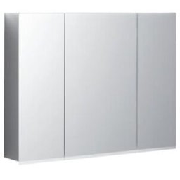 Geberit Armoire miroir Option Plus 90x70x17,2 cm, avec éclairage, 3 portes (500594001)