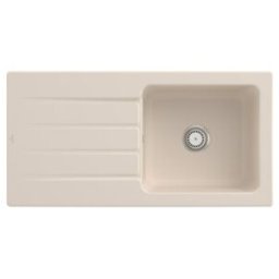 V&B; Évier Architectura 60 m Garniture vidage, manuel, ivoire CeramicPlus ; Villeroy & Boch (336001FU)