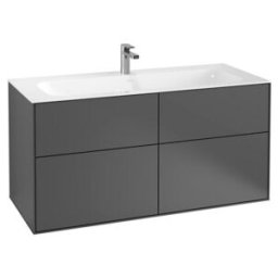 V&B; Finion Meuble sous lavabo Éclairage mural 119,6x59,1x49,8cm, anthracite mat ; Villeroy & Boch (G05000GK)