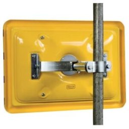 Dancop Support pour montage mural et sur poteau, support 2 points pour miroir B600/900xH400/600 ; Dancop International (747.04-0)