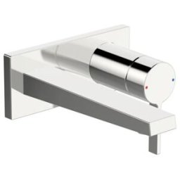Hansa HANSALOFT Set de montage prêt Mitigeur lavabo encastré, saillie 197 mm, chrome (57572183)