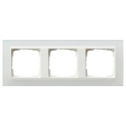 Gira Cadre de recouvrement 3f. opaque blanc pour rws Event 0213334 (0213334)