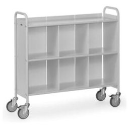 fetra Chariot de bureau 4878 - charge max. 150kg Pneus TPE (4878)