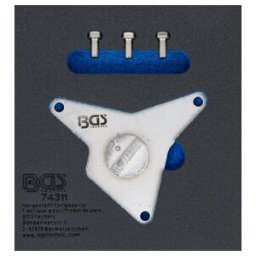 BGS Insert pour servante d’atelier 1/6 : outil de réglage arbre à cames, pour Alfa Romeo, Fiat, Lancia 1,4 L MultiAir Turbo ; BGS technic (74311)