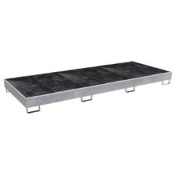 Bauer Südlohn Bac à étagère avec insert PE RW-GR 3300-2 PE, galvanisé à chaud (4518-77-0000-0007)
