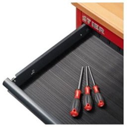 Garniture de tiroir en caoutchouc pour servante d'atelier STIER, 570mm x 400 mm, insert tiroir (903682)