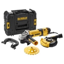 Meuleuse d'angle électrique DEWALT 125 mm 1500W béton DWE4257KT-QS (DWE4257KT-QS)