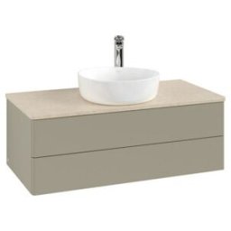 V&B; Antao Meuble sous lavabo sans structure de façade - Éclairage 100x36x50cm, HL, WBP botti., st Gr m Lac ; Villeroy & Boch (L20053HK)