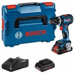 Perceuse-visseuse à choc sans fil GSB 18V-90 C BOSCH, 2 batteries ProCORE18V 4.0Ah, chargeur et L-BOXX (06019K6105)