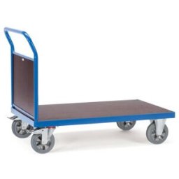 fetra Chariot à parois frontales 12516 - charge max. 1200kg Pneus Elastic (12516)