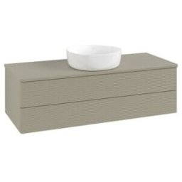 V&B; Meuble sous lavabo avec structure de façade, éclairage Antao 120x36x50cm, couleur WBP Lac, st. Gr m Lac ; Villeroy & Boch (L21110HK)